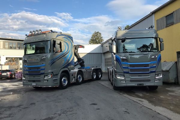 Nutzfahrzeuge von Scania Schweiz AG