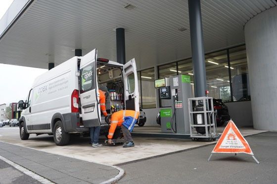 Sicher und zuverlässig Erdgas & Biogas tanken für CNG Fahrzeuge
